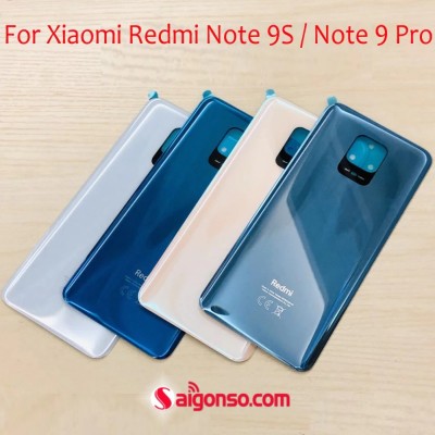 Thay mặt kính sau lưng Redmi Note 9s | Note 9 Pro